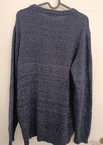 DeFacto Gri Örgü erkek Kazak - Görsel 3