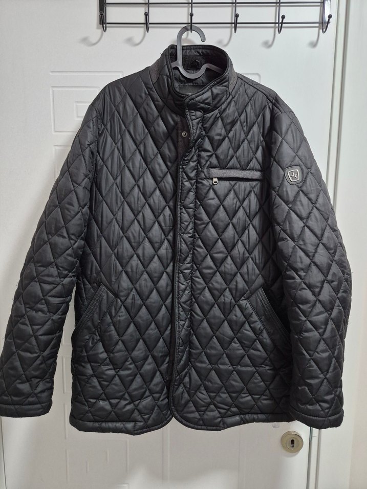 Düğmeli Siyah Erkek Biker Mont - Görsel 5