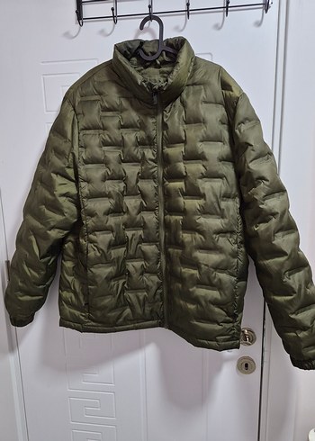 Fermuarlı Yeşil Erkek Mont - Görsel 9