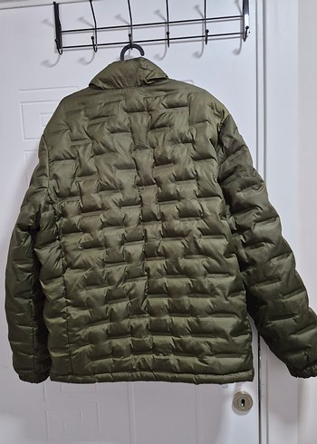 Fermuarlı Yeşil Erkek Mont - Görsel 4