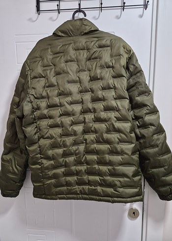 Fermuarlı Yeşil Erkek Mont - Görsel 3