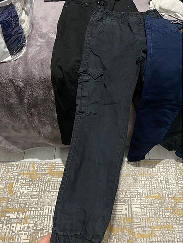 xs Beden Siyah pantolon 3 adet
