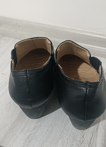 39 Beden siyah Renk Kadın topuklu günlük ayakkabı