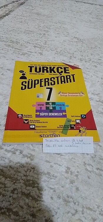 Beden Renk Test kitabı