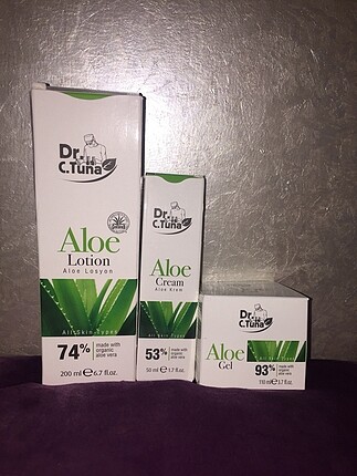 Dr Cevdet Tuna Aloe Vera Serisi