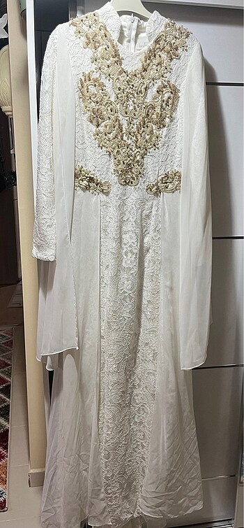 Tesettür nikah kıyafeti ,gelinlik,sünnet elbisesi