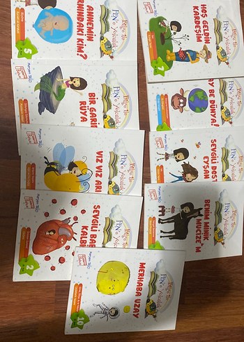 Çocuklar için Eğitici Hikaye Kitapları Seti