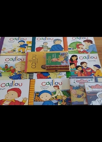 Caillou Gelişim Seti 3 Yaş ve Üzeri Efsane Yeni Kutusunda