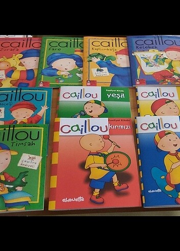 Beden Caillou Gelişim Seti 3 Yaş ve Üzeri Efsane Yeni Kutusunda