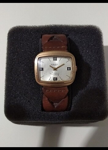 Hislon İncabloc Kurmalı Vintage Saat