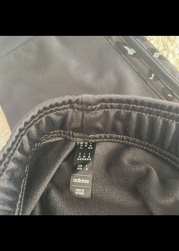 xs Beden Adidas Siyah Kadın Fermuarlı Eşofman Altı