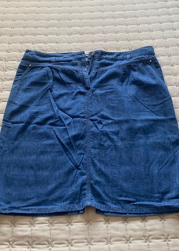 Mavi Denim Midi Etek