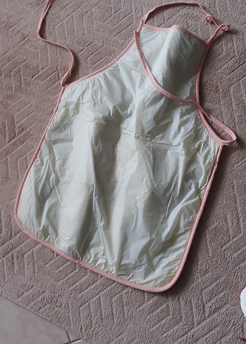 Renkli Nakışlı Yeşil Mutfak Önlüğü - Görsel 4