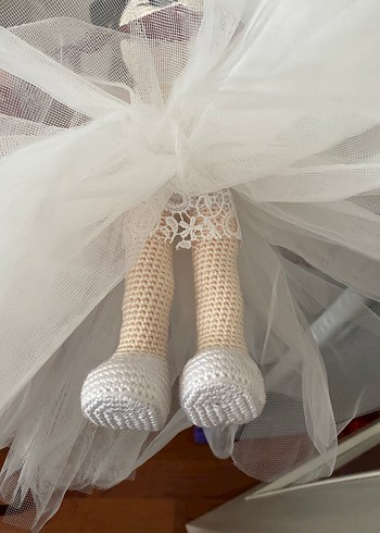 El Yapımı Beyaz Bebek - Görsel 4