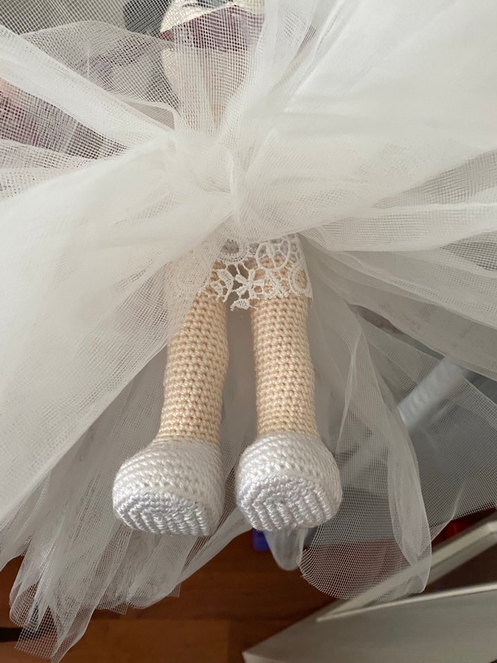 El Yapımı Beyaz Bebek - Görsel 4