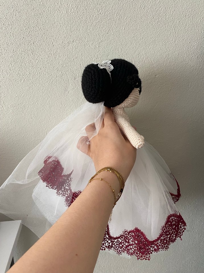 El Yapımı Beyaz Bebek - Görsel 5