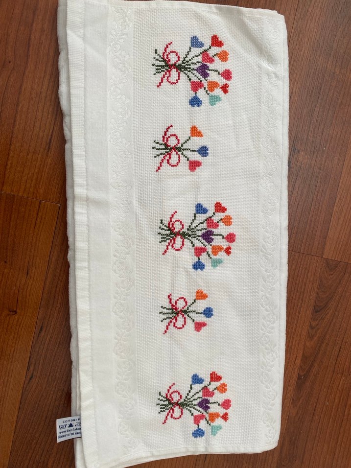 Etamin Renkli Havlu - Görsel 4