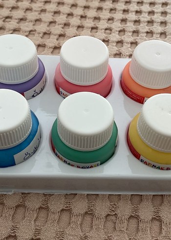 Pritt Parmak Boyası Seti - Canlı Renkler - Görsel 2