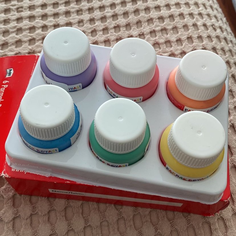 Pritt Parmak Boyası Seti - Canlı Renkler - Görsel 3