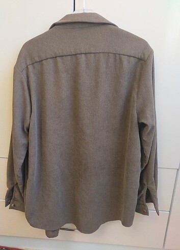 Addax Vintage Kahverengi Oversize Gömlek