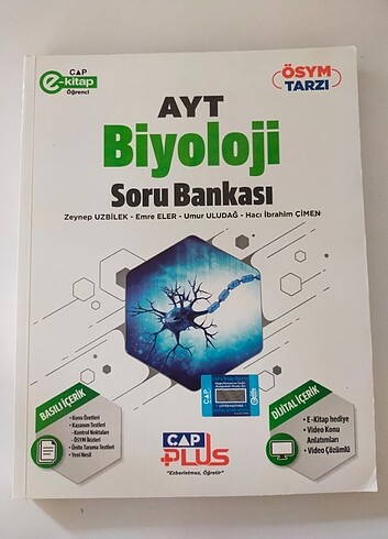 AYT Çap Plus Biyoloji Soru Bankası 