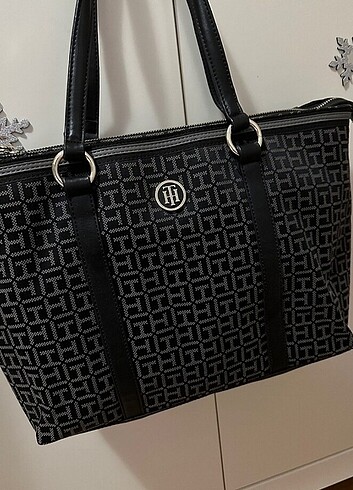 Beden lacivert Renk Tommy Hilfiger Kol çantası