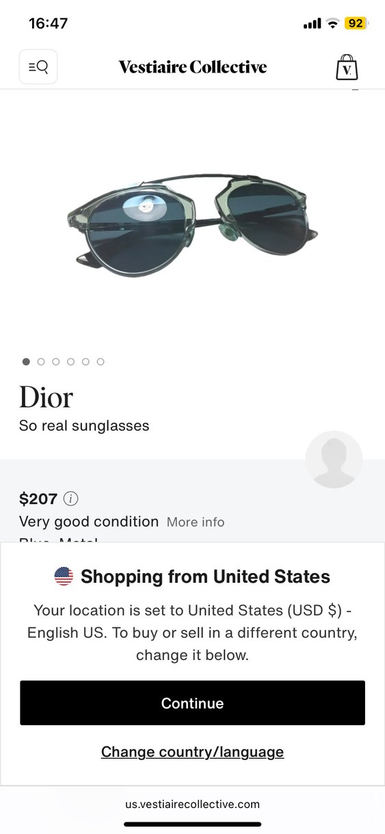Dior sunglasses - Görsel 2