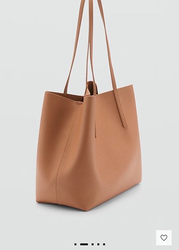 Mango Mango shopper deri çanta