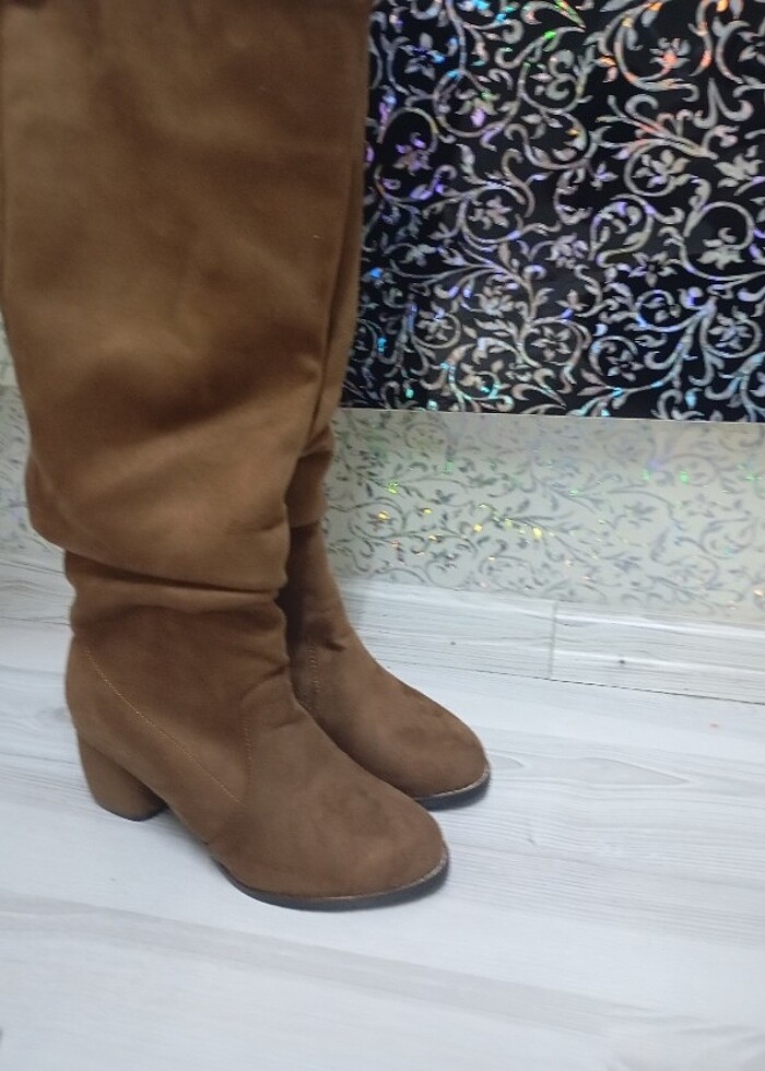 Uzun topuklu çizme  - Görsel 2