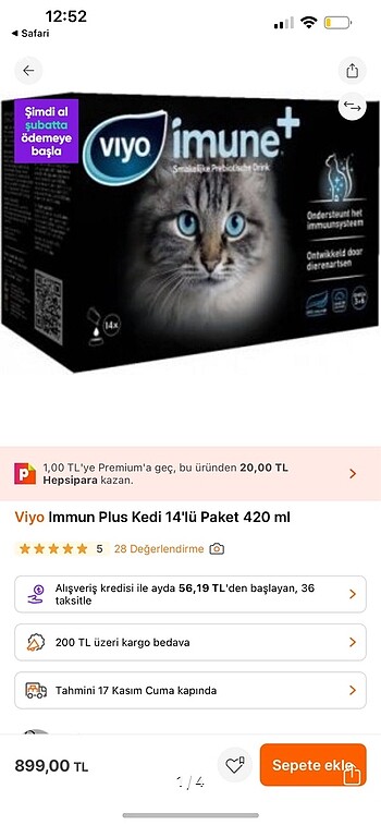 Viyo kedi vitamini