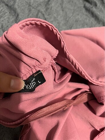 l Beden Etek , şort etek toz pembe gül kurusu