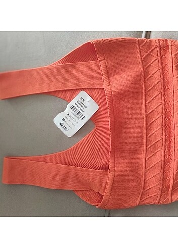 m Beden turuncu Renk Crop standart beden