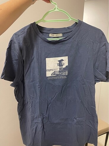 Pull& Bear Mavi Tişört
