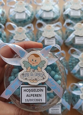 GÜL KOKULU BEBEK MEVLÜT DAGİTMALİK HEDİYELİK