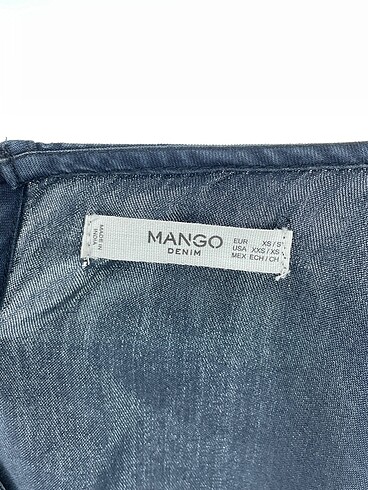 xs Beden lacivert Renk Mango Bluz %70 İndirimli.