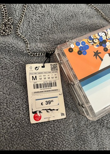 ZARA Kadın Clutch Çanta - Görsel 2