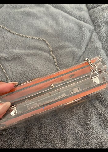 ZARA Kadın Clutch Çanta - Görsel 5