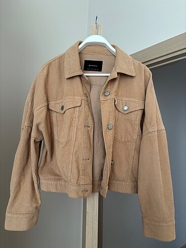 bershka fitilli ceket