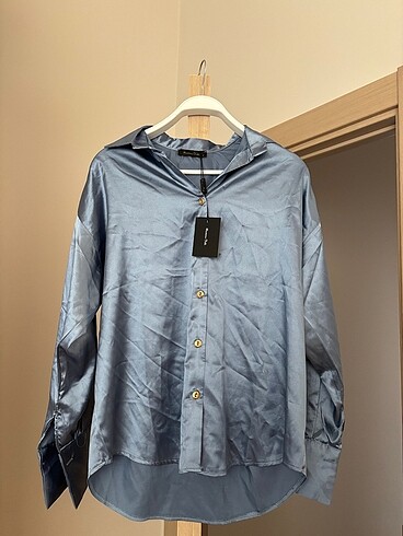 massimo dutti saten gömlek