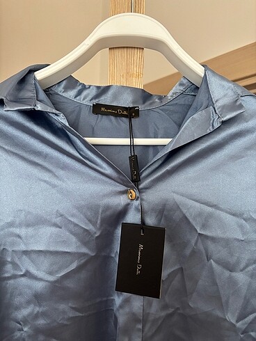 Massimo Dutti massimo dutti saten gömlek