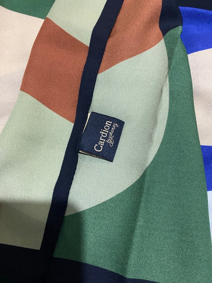 Kadın Çok Renkli Modern Şal - Görsel 3