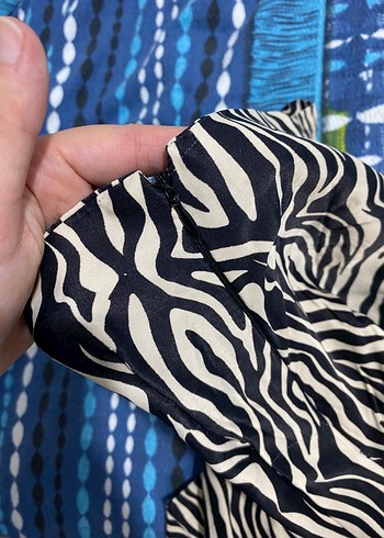 Diğer Zebra Desenli Etek