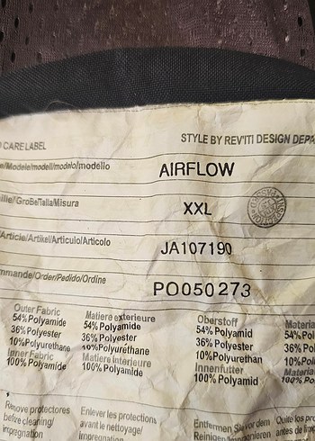 REV'IT yazlık motorcu montu - Görsel 4