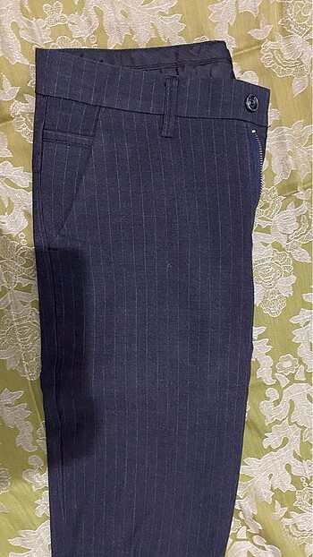 Koyu gri klasik pantolon