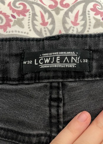 Gri Erkek Kot Pantolon - Görsel 2