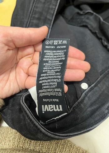 James Lux Siyah Antrasit Smoke Jean Pantolon - Görsel 9