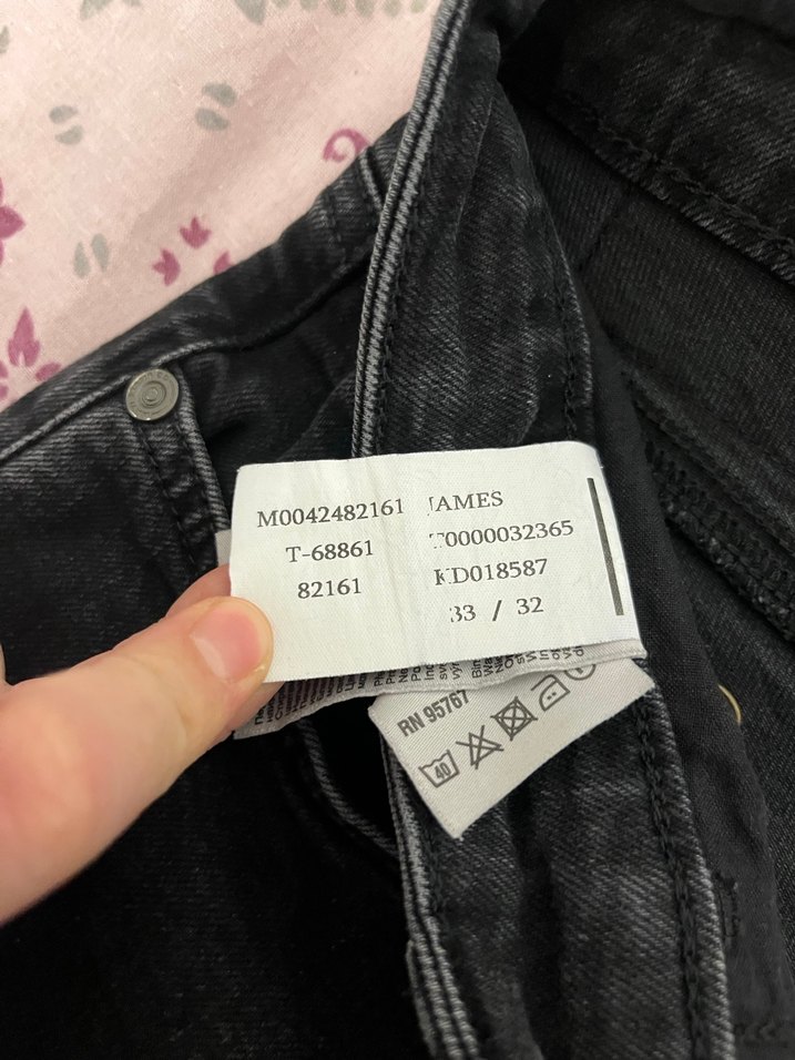 Siyah Erkek Normal Boy Denim Kot Pantolon - Görsel 3