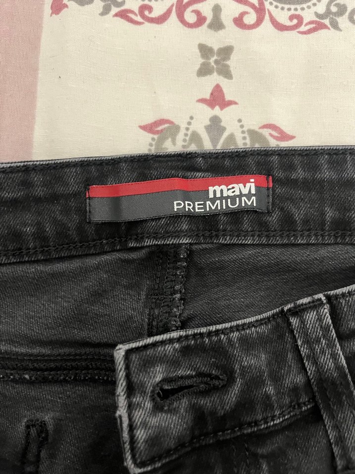 Siyah Erkek Normal Boy Denim Kot Pantolon - Görsel 2