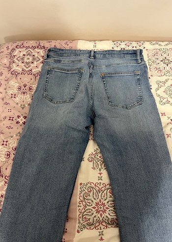 H&M Slim Fit Mavi Denim erkek Jean - Görsel 2