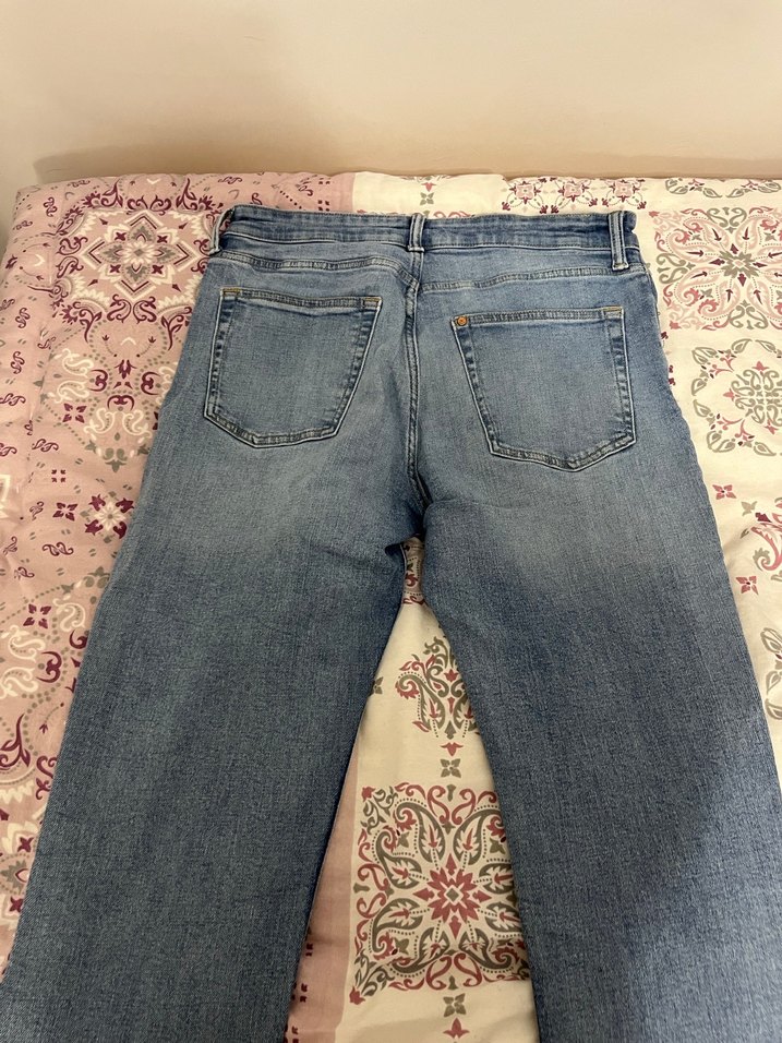 H&M Slim Fit Mavi Denim erkek Jean - Görsel 2